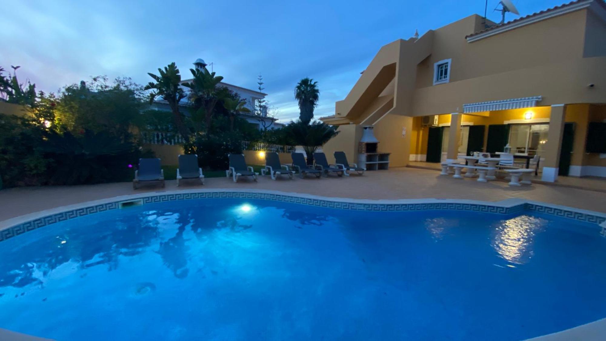 Villa Rafaela Com Piscina Albufeira Eksteriør bilde